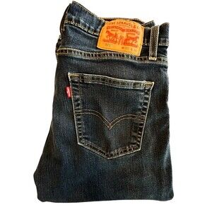 Levi Strauss 511 Jeans Slim Stretch Fit Men Jeans Tag Sz 32x30 Blue